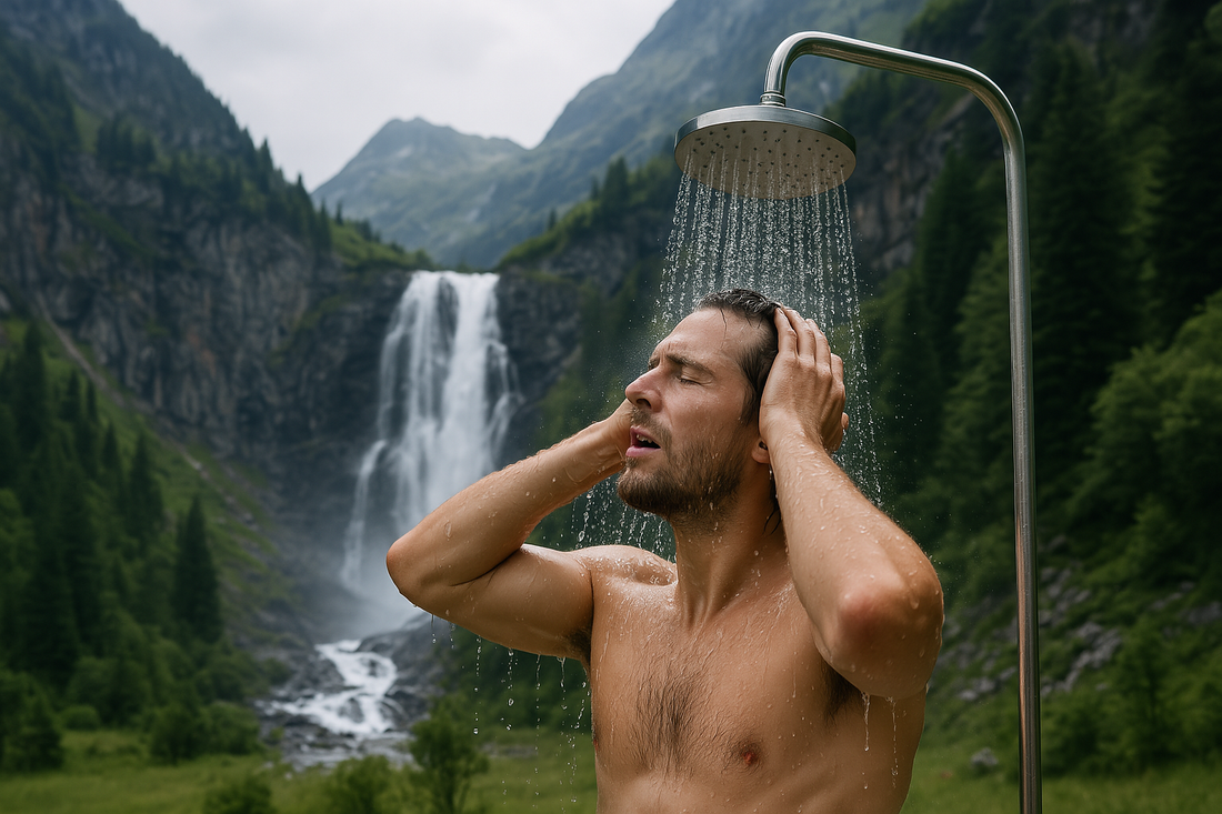 Alpine Waterfall Experience - With Ice Showers